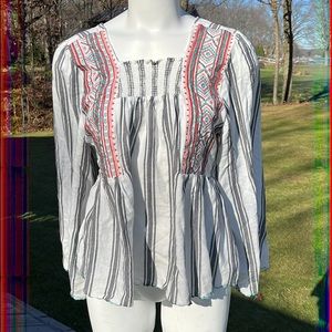 Wrangler Retro boho southwestern top L